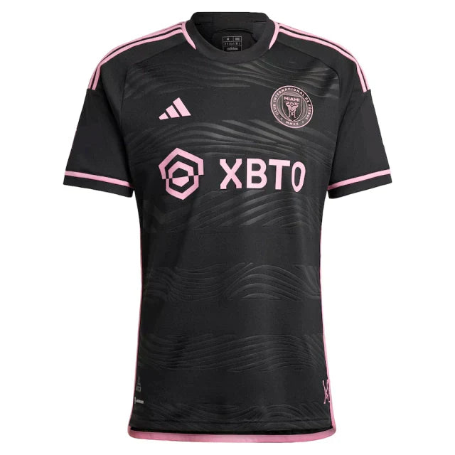 Camisa Inter Miami II 2023 Preto e Rosa - Adidas - Masculino Jogador