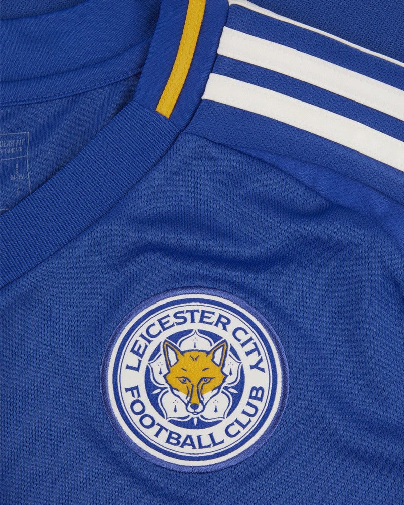 Camisa Leicester City Home 24/25 s/n° Torcedor Adidas Masculina - Azul