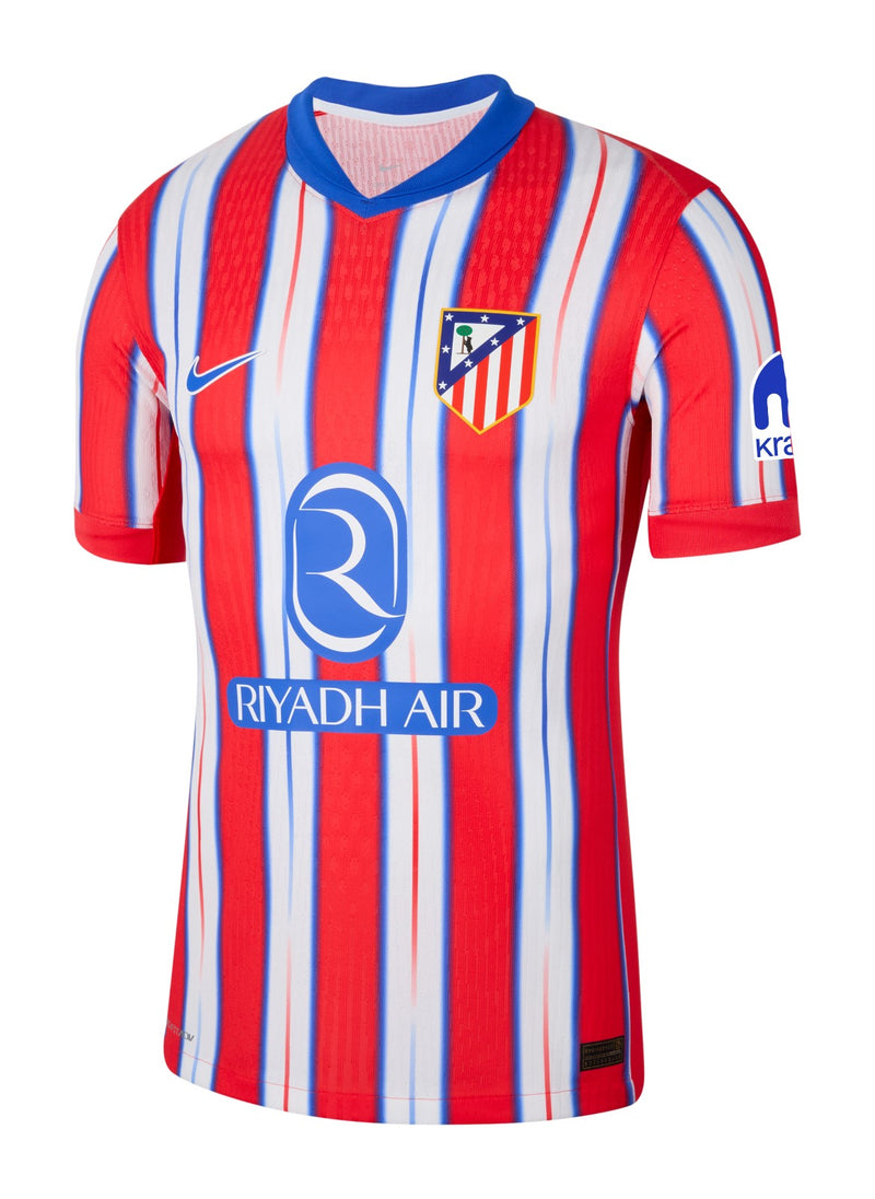 Camisa Atlético de Madrid Home 24/25 s/n° Torcedor Masculino - Vermelha, Azul e Branco