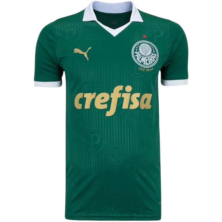 Camisa do Palmeiras Home 24/25 s/n° Torcedor Puma Masculina - Verde