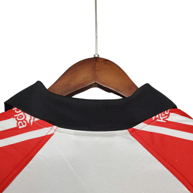 Athletic Bilbao Retro Shirt 1997/1998 Red and White - Kappa