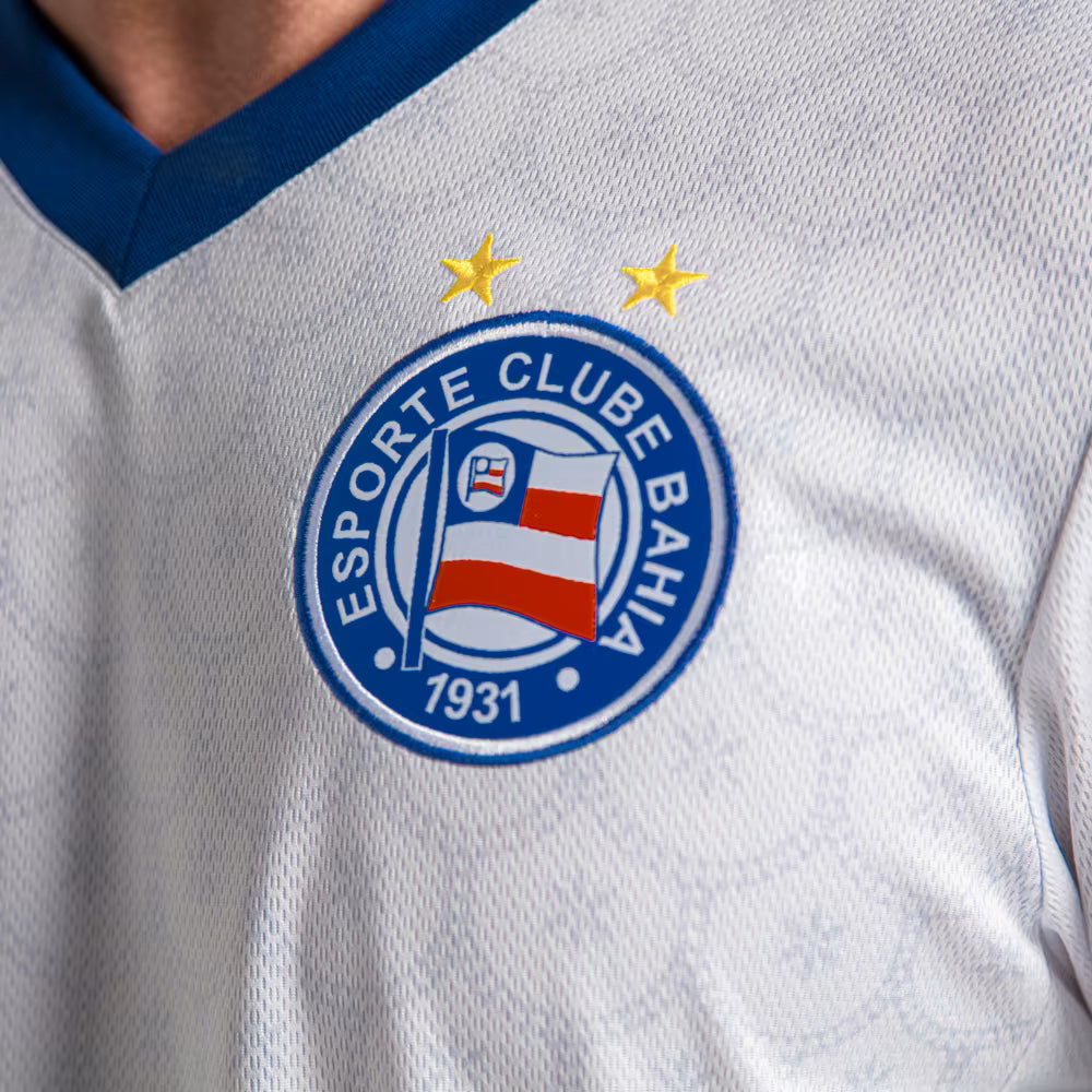 Camisa Bahia Home 25/26 Torcedor Puma Masculina - Branca