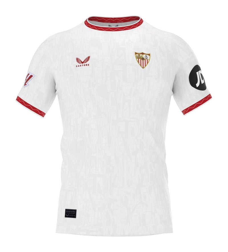 Camisa Sevilla Home 24/25 s/n° Torcedor Masculino - Branca