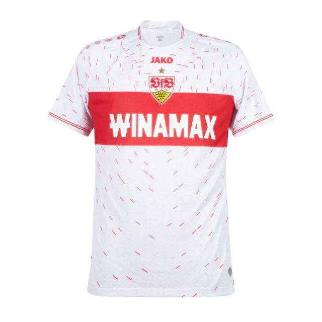 Camisa VfB Stuttgart Home 23/24 s/n° Torcedor Masculino - Branco