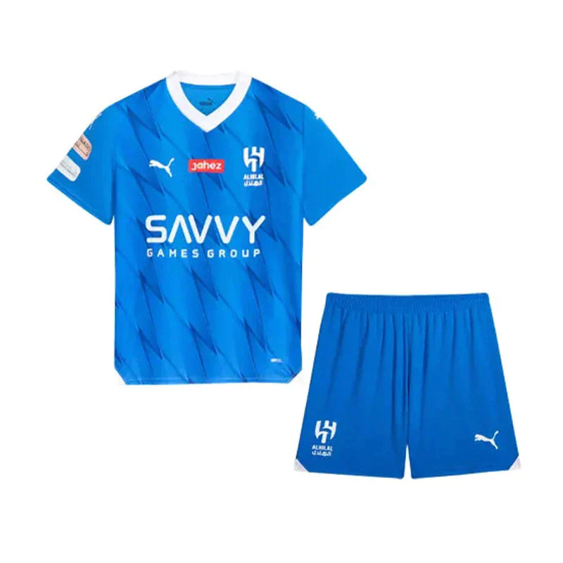 Conjunto Infantil Al-Hilal Home 23/24 - Azul