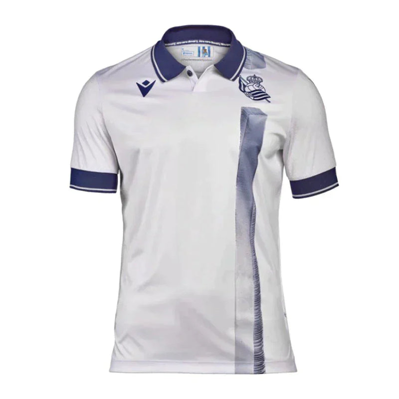 Camisa Real Sociedad Third 23/24 s/n° Torcedor Masculina - Branco