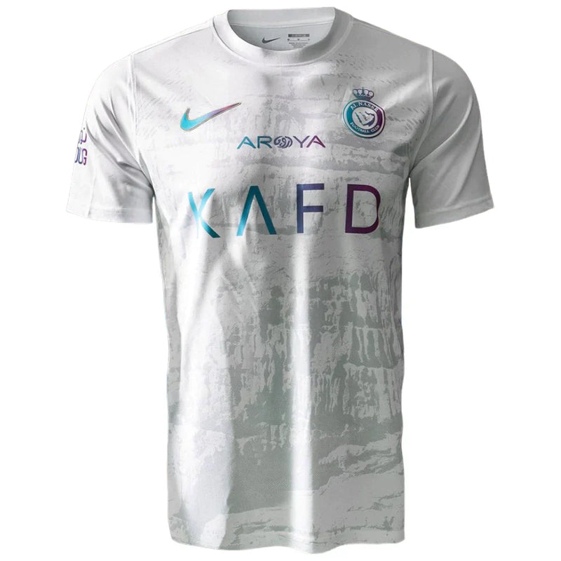 Camisa Al Nassr Third Refletiva 23/24 s/n Torcedor Masculino - Branco