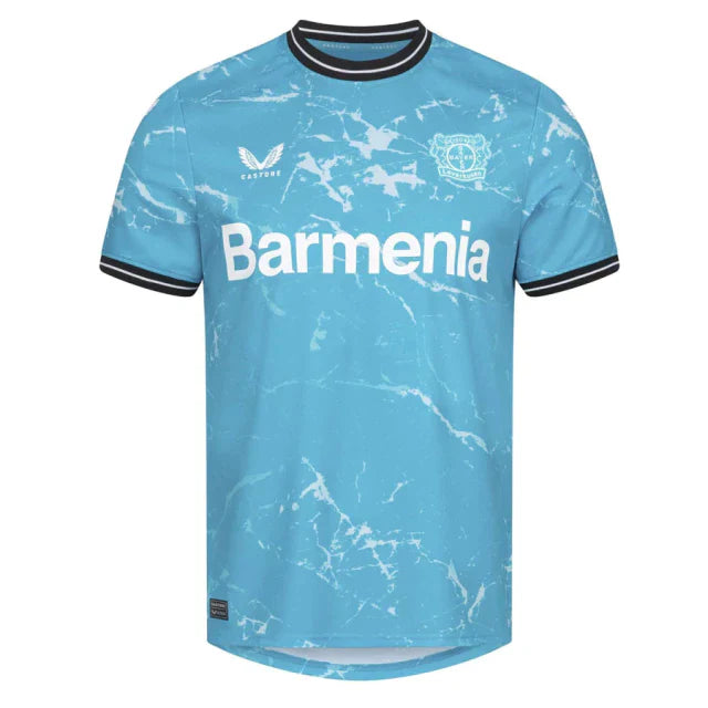 Camisa Bayer Leverkusen Third 23/24 s/n° Torcedor Masculino - Azul