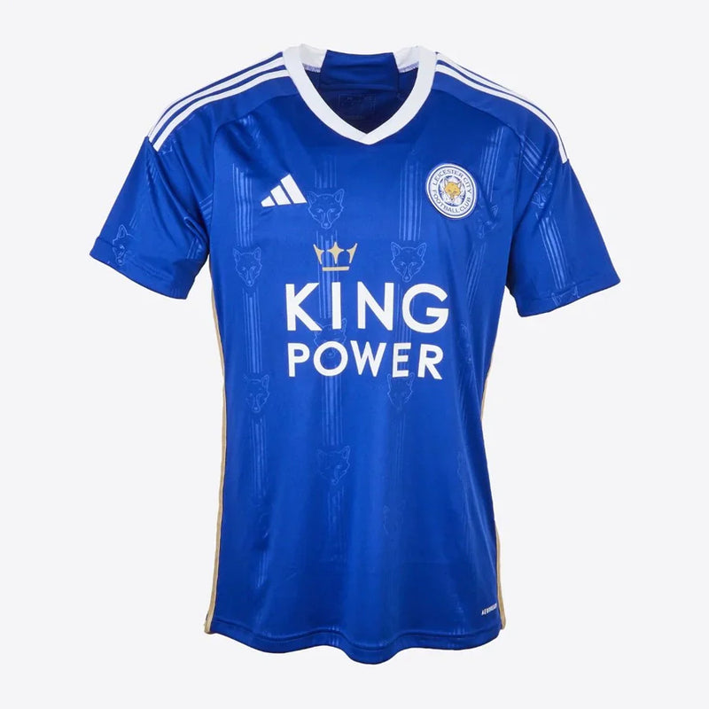 Camisa Leicester City I 23/24 Adidas - Azul