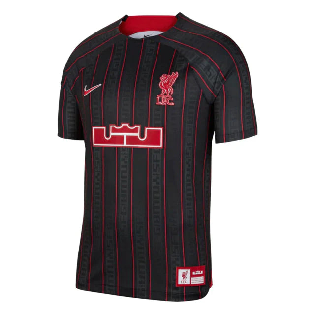 Camisa Liverpool x LeBron James 23/24 s/n° Torcedor Masculina - Preto