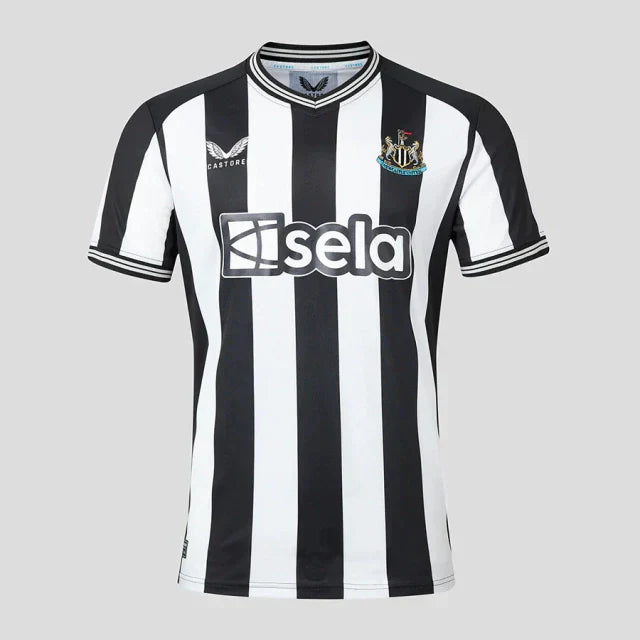 Camisa Newcastle Home 23/24 s/n° Torcedor Masculino - Preto e Branco