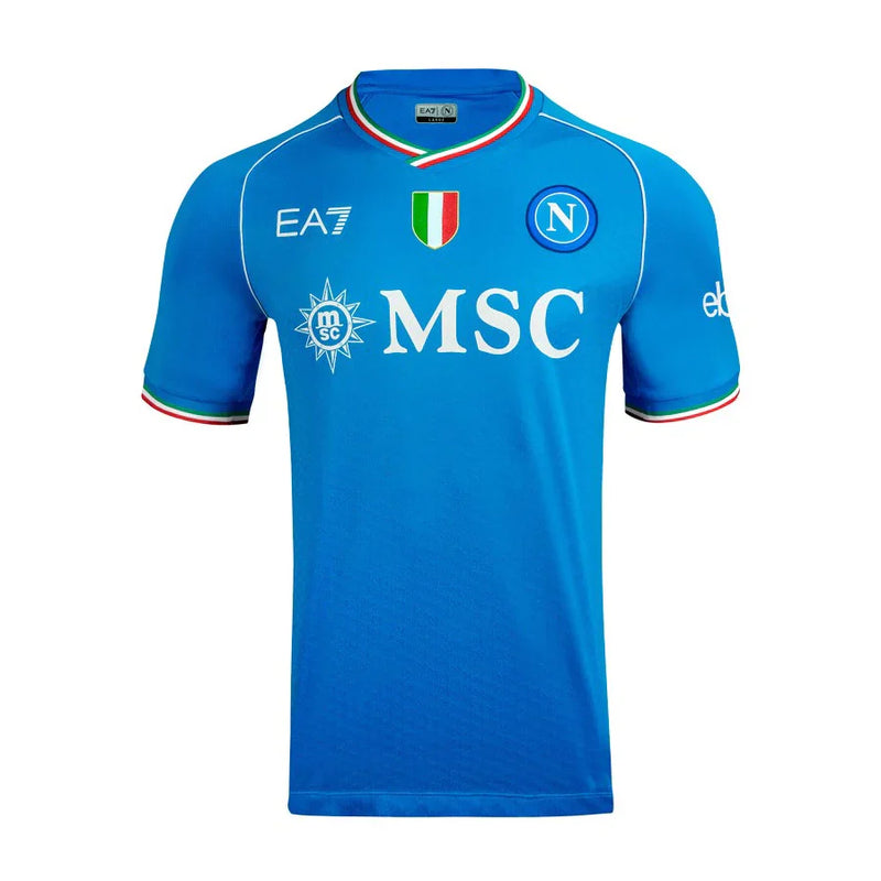 Camisa Napoli I 23/24 EA7 - Azul