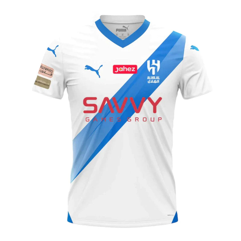 Camisa Al Hilal FC Away 23/24 s/n° Torcedor Masculino - Branco