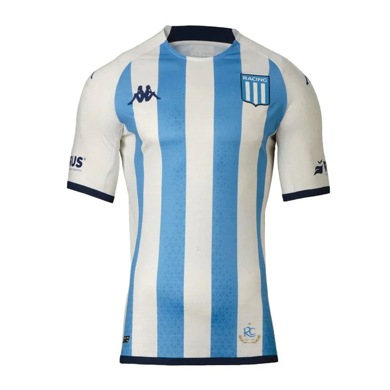 Camisa Racing I 23/24 Kappa - Branco e Azul