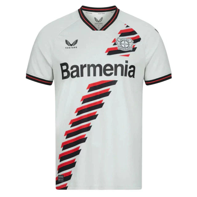 Camisa Bayer Leverkusen Away 23/24 s/n° Torcedor Masculino - Branco