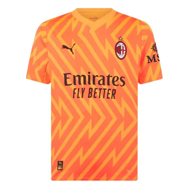 Camisa Milan Goleiro 23/24 s/n° Torcedor Masculino - Laranja