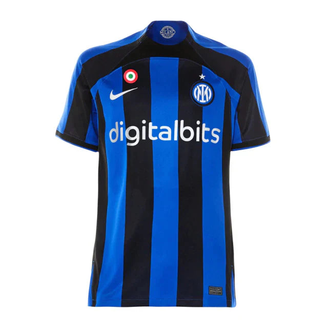 Camisa Inter de Milão Home 22/23 s/n° Torcedor Masculina - Azul e Preto