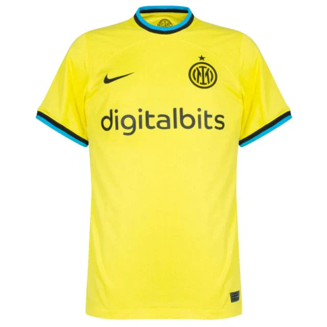 Camisa Inter de Milão Third 22/23 s/n° Torcedor Masculina - Amarelo