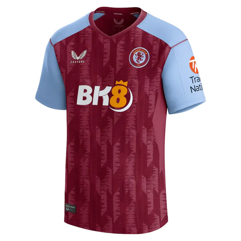 Camisa Aston Villa I 23/24 Castore - Grená