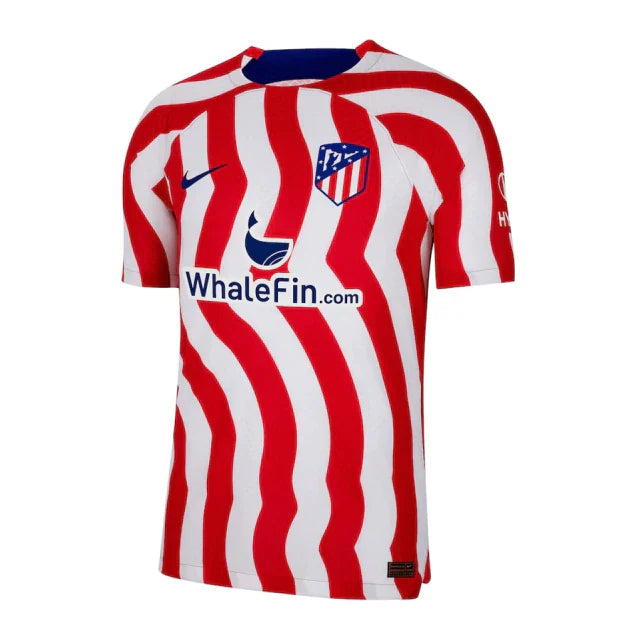 Camisa Atlético de Madrid Home 22/23 s/n° Torcedor Masculina - Vermelho e Branco