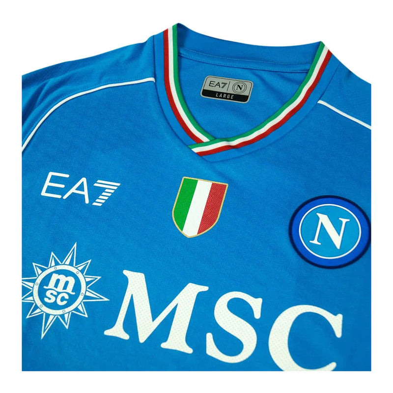 Camisa Napoli I 23/24 EA7 - Azul