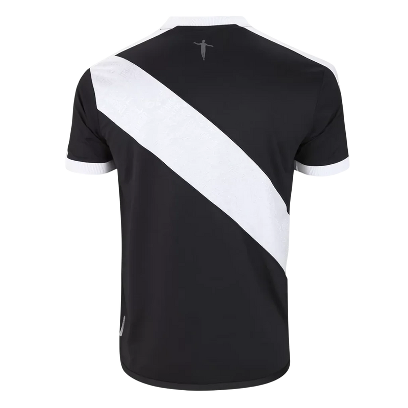Camisa Vasco Home 24/25 s/n° Torcedor Kappa Masculina - Preta e Branca