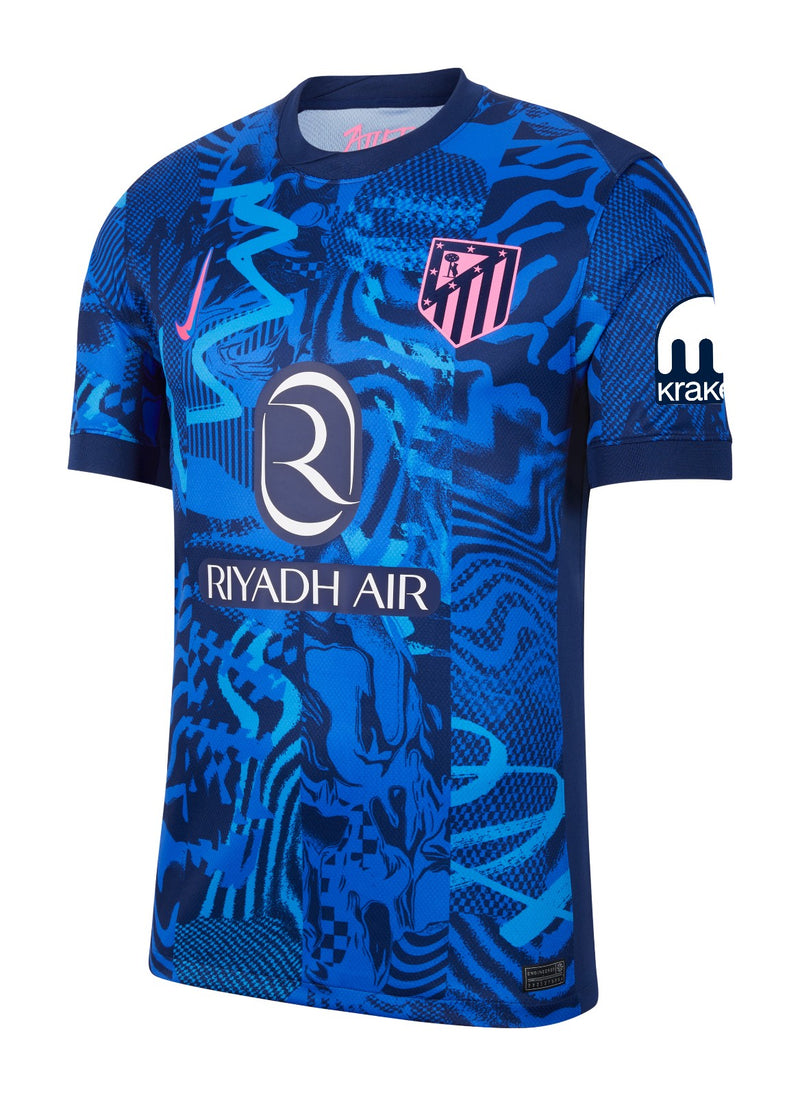 Camisa Atlético de Madrid Third 24/25 s/n° Torcedor Masculino - Azul